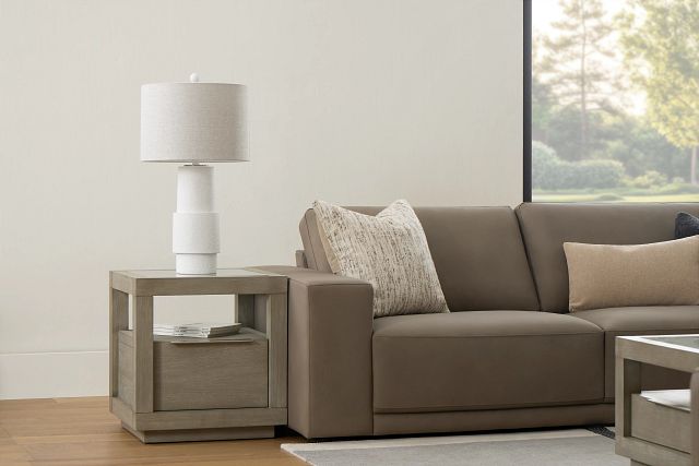 Kellan Taupe 92" Sofa