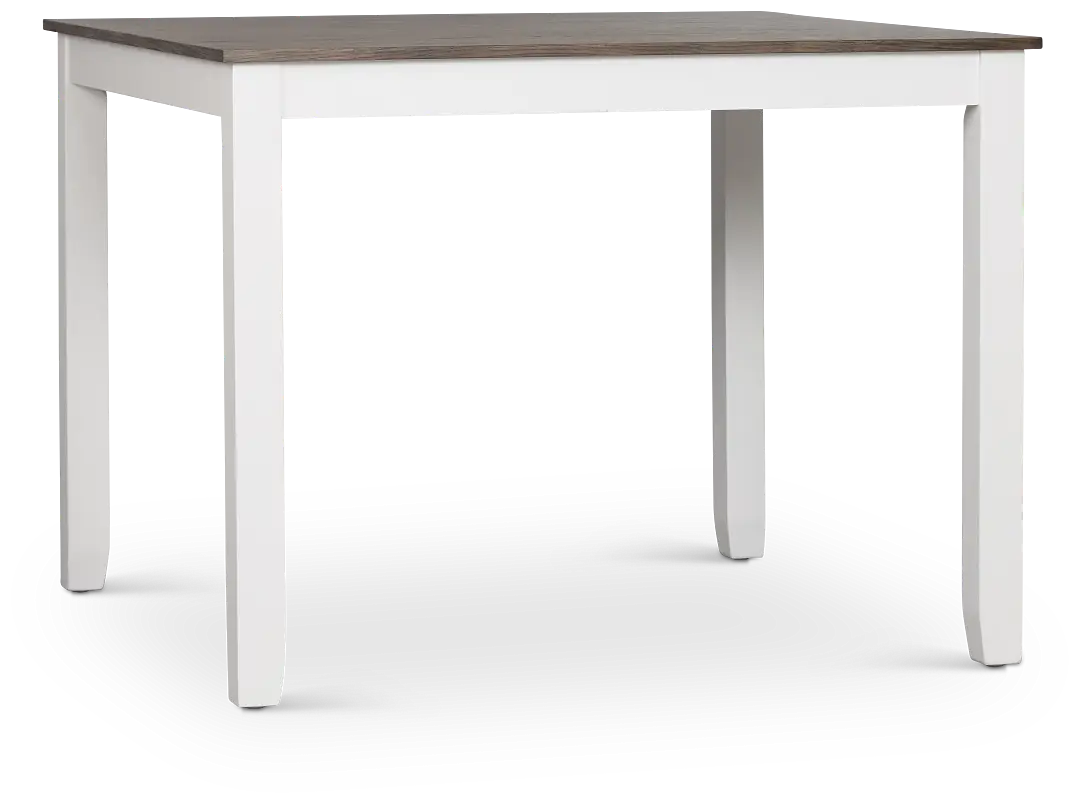 Edgartown Two-tone Square High Dining Table Edgartown Two-tone Square High Dining Table