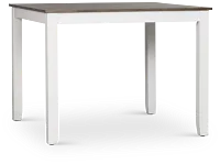 Edgartown Two-tone Square High Dining Table
