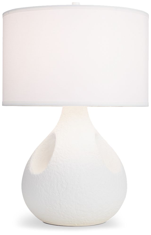 Sholan White Ceramic Table Lamp