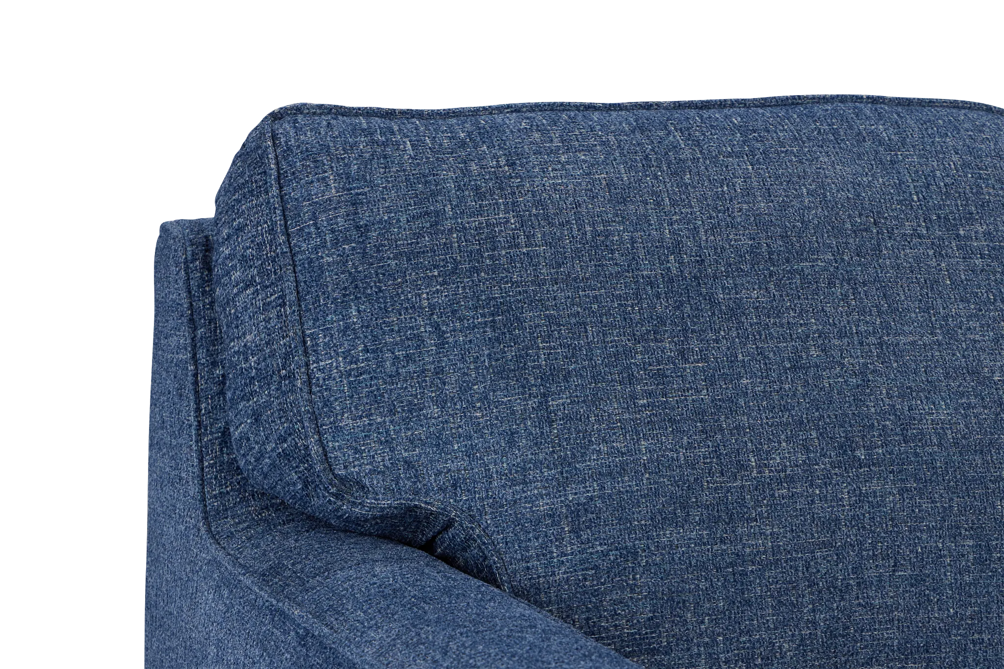 Andie Blue Fabric Loveseat