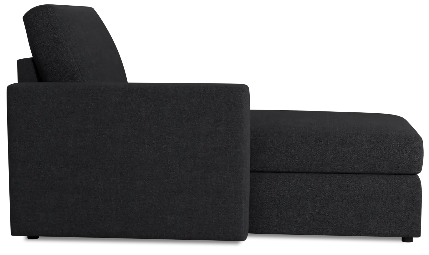 Citymod Dark Gray Fabric Left Chaise Citymod Dark Gray Fabric Left Chaise