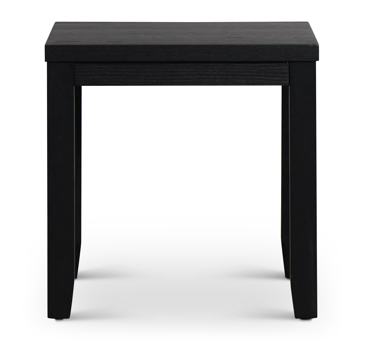 Alden Black Square End Table