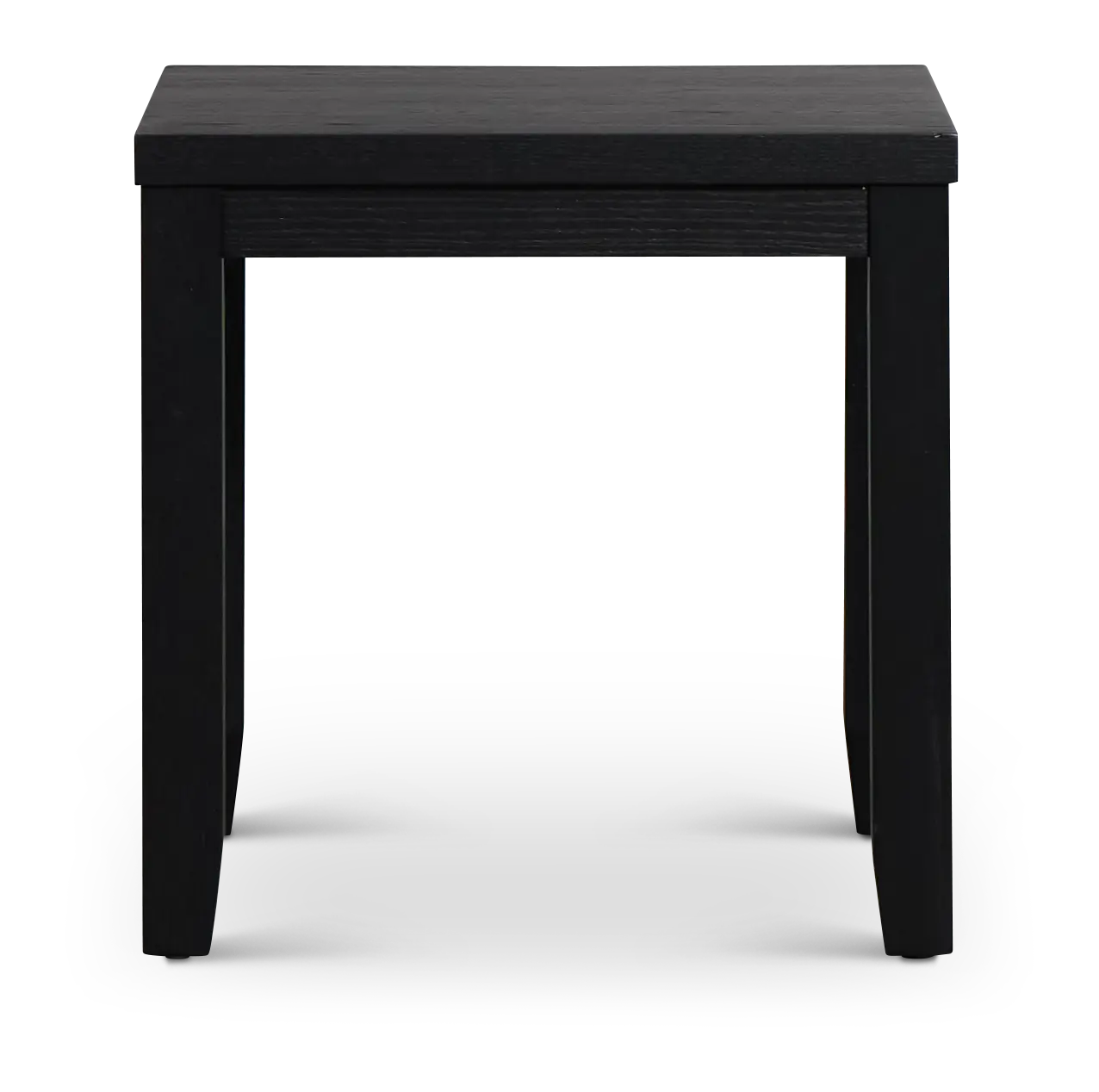 Alden Black Square End Table Alden Black Square End Table