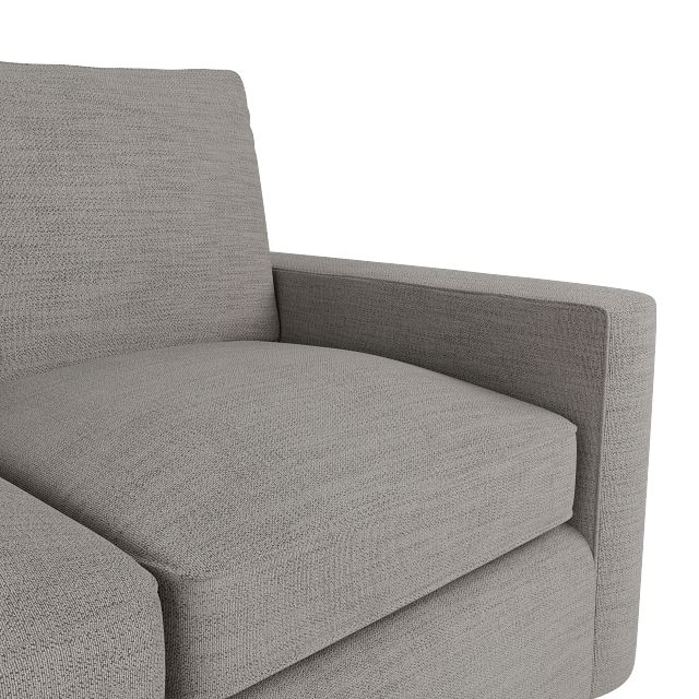 Siesta Maguire Pewter Fabric Memory Foam Sleeper