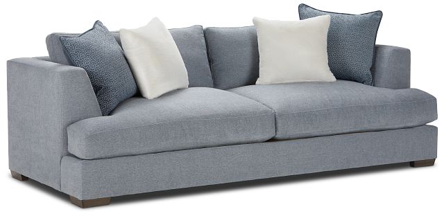 Giselle Gray Fabric Sofa (3)