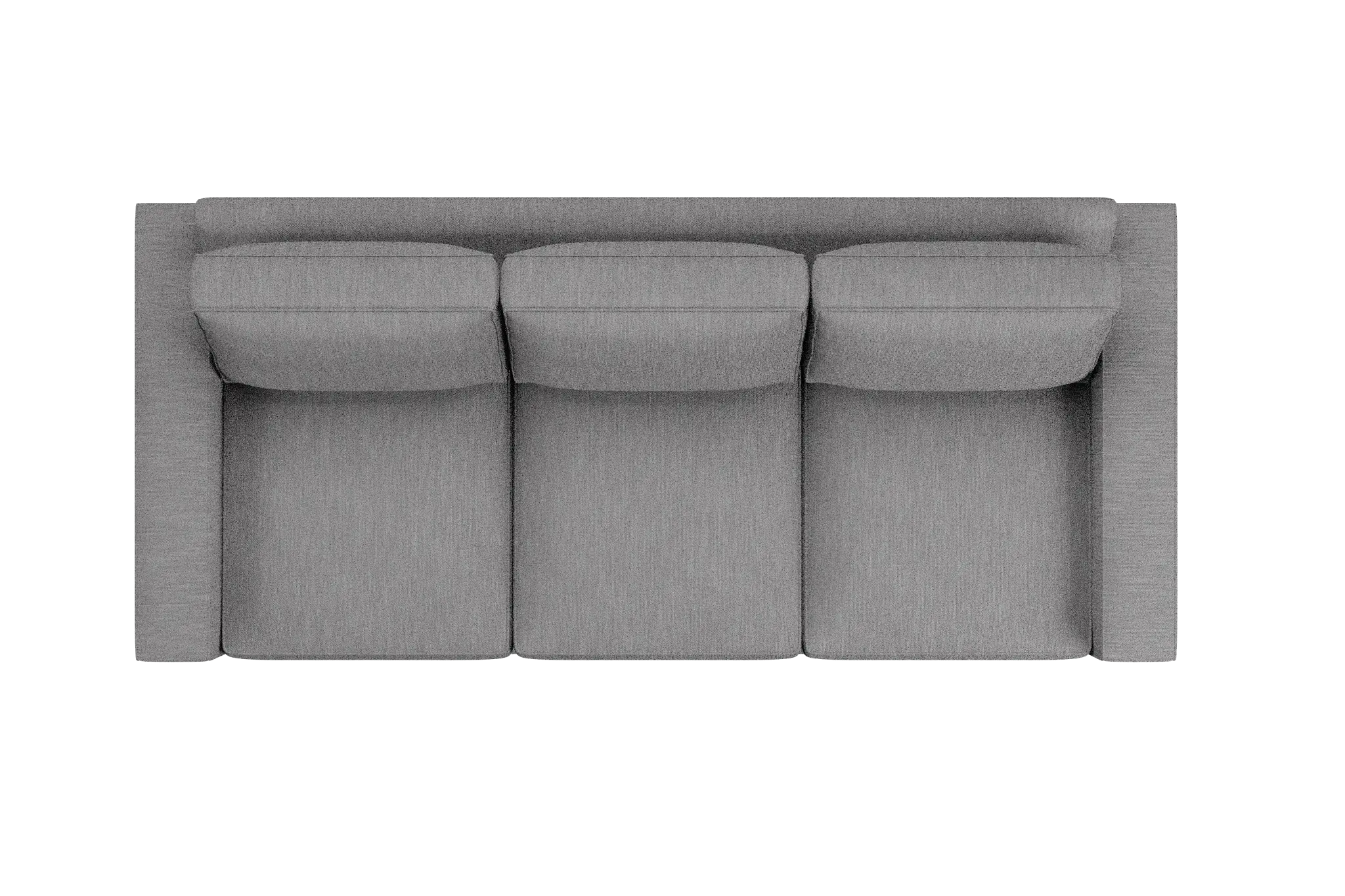 Edgewater Revenue Gray 96" Sofa W/ 3 Cushions Edgewater Revenue Gray 96" Sofa W/ 3 Cushions