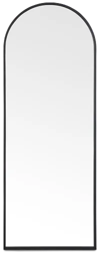 Hudson Black Large Mirror