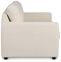 Addie Beige Fabric 2-piece Modular Storage Sofa
