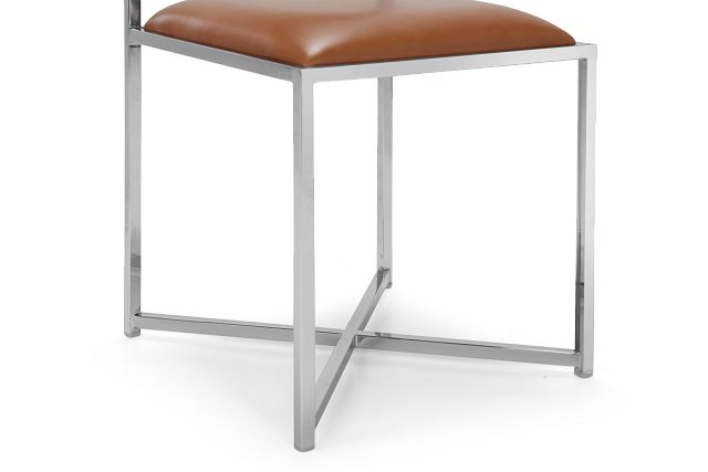 Amalfi Brown Stnl Steel Side Chair (6)