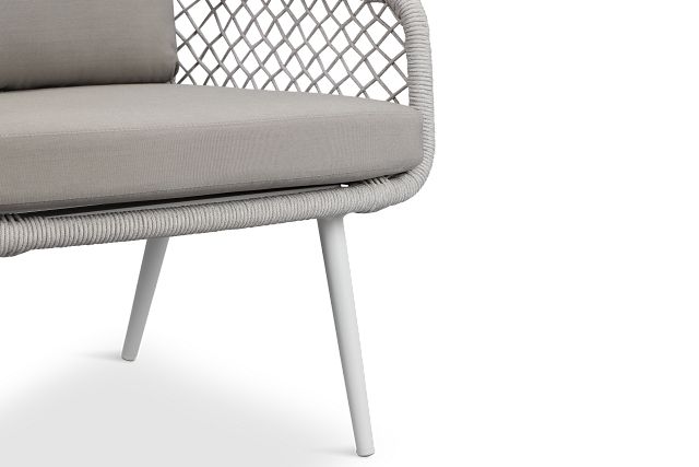 Andes Gray Woven Chair