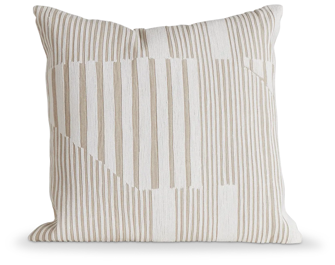 Levi Ivory Accent Pillow