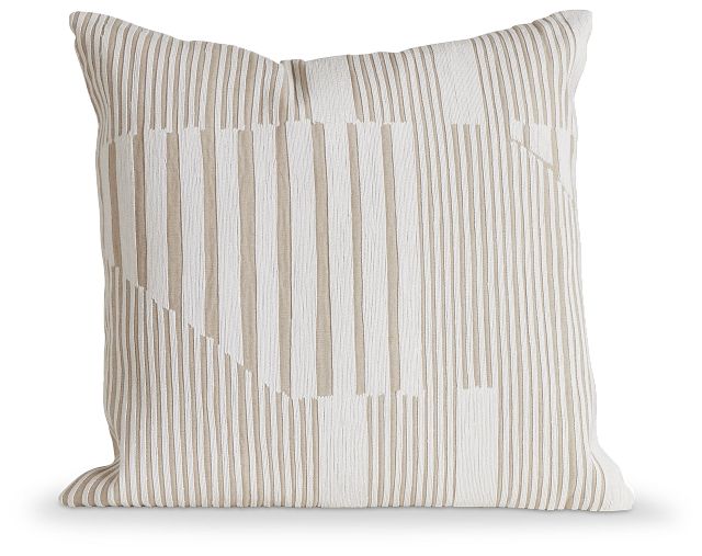 Levi Ivory Accent Pillow