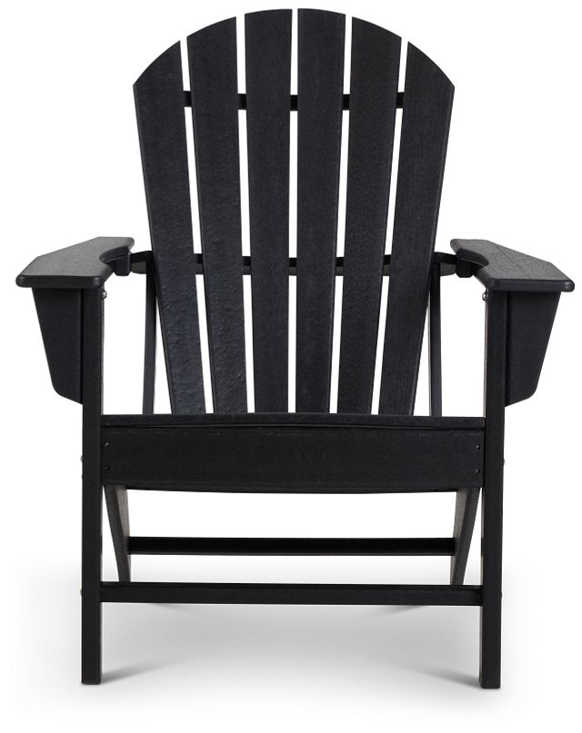 Cancun Black Adirondack Chair (2)