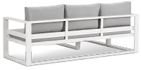 Lisbon Gray Aluminum Chaise Sectional