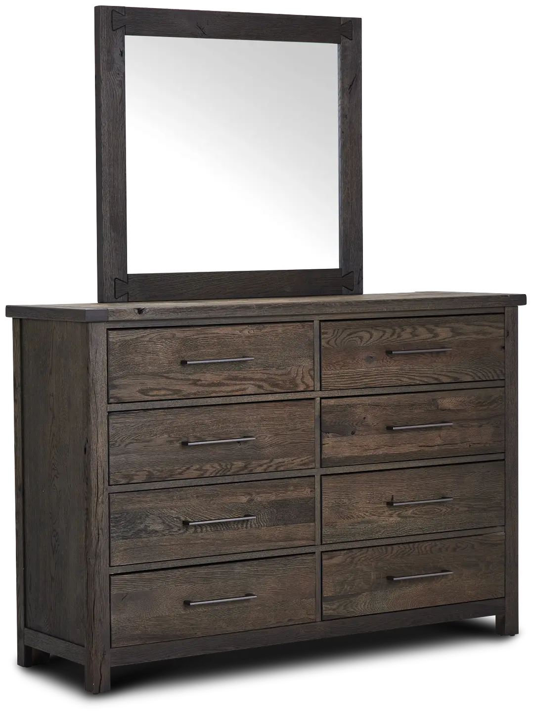 Salt Lake Dark Tone Dresser & Mirror Salt Lake Dark Tone Dresser & Mirror