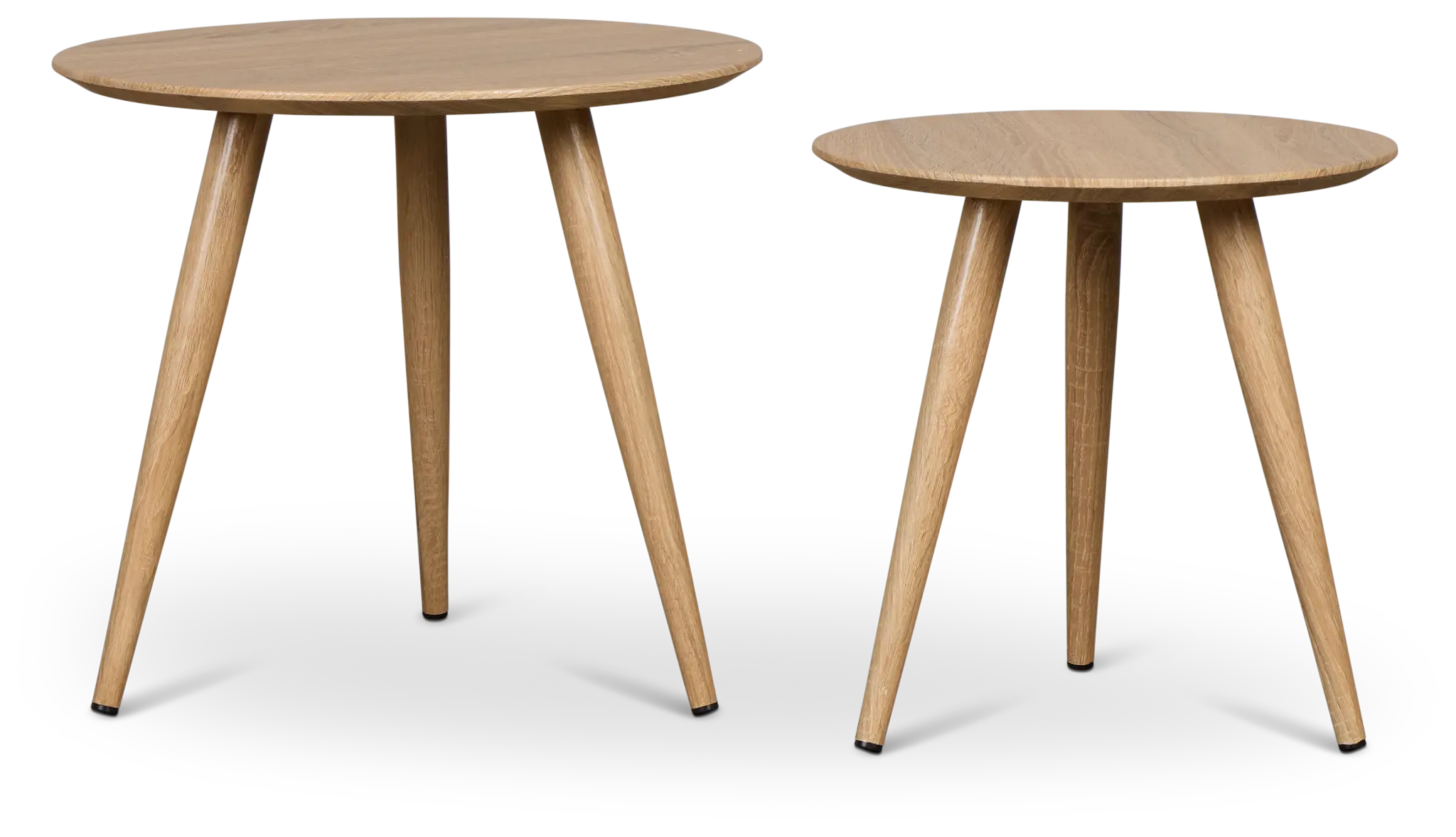 Avon Light Tone Round Bunching End Table Avon Light Tone Round Bunching End Table