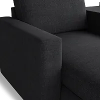 Citymod Dark Gray Fabric 6-piece Home Theater With Media Consoles