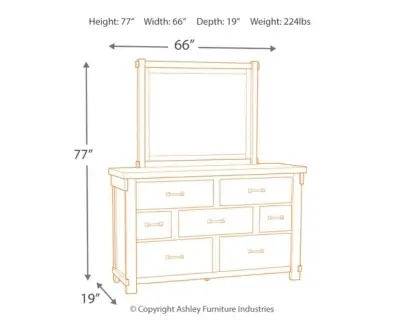 Brashland White Mirror Brashland White Mirror