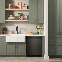 Kitchenaid 324 Series Black Built In Dishwasher