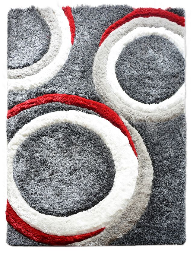 Aventura Gray 5x8 Area Rug