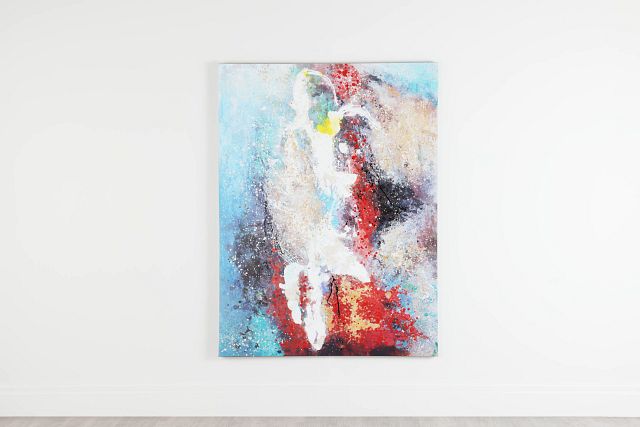 Splatter Canvas Wall Art