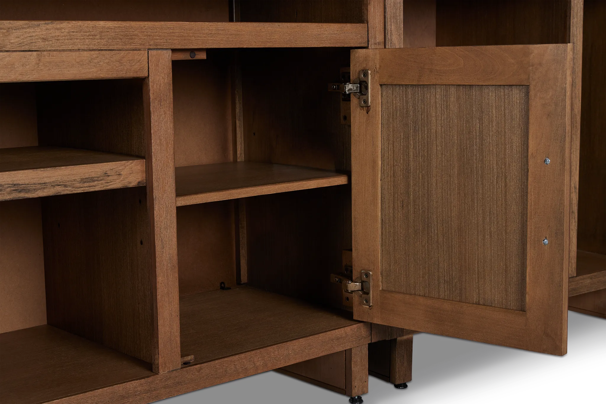 Richmond Light Tone 64" Open Pier Entertainment Wall