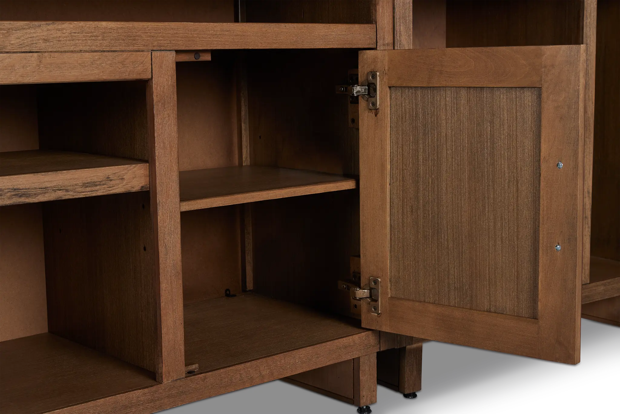 Richmond Light Tone 64" Open Pier Entertainment Wall Richmond Light Tone 64" Open Pier Entertainment Wall