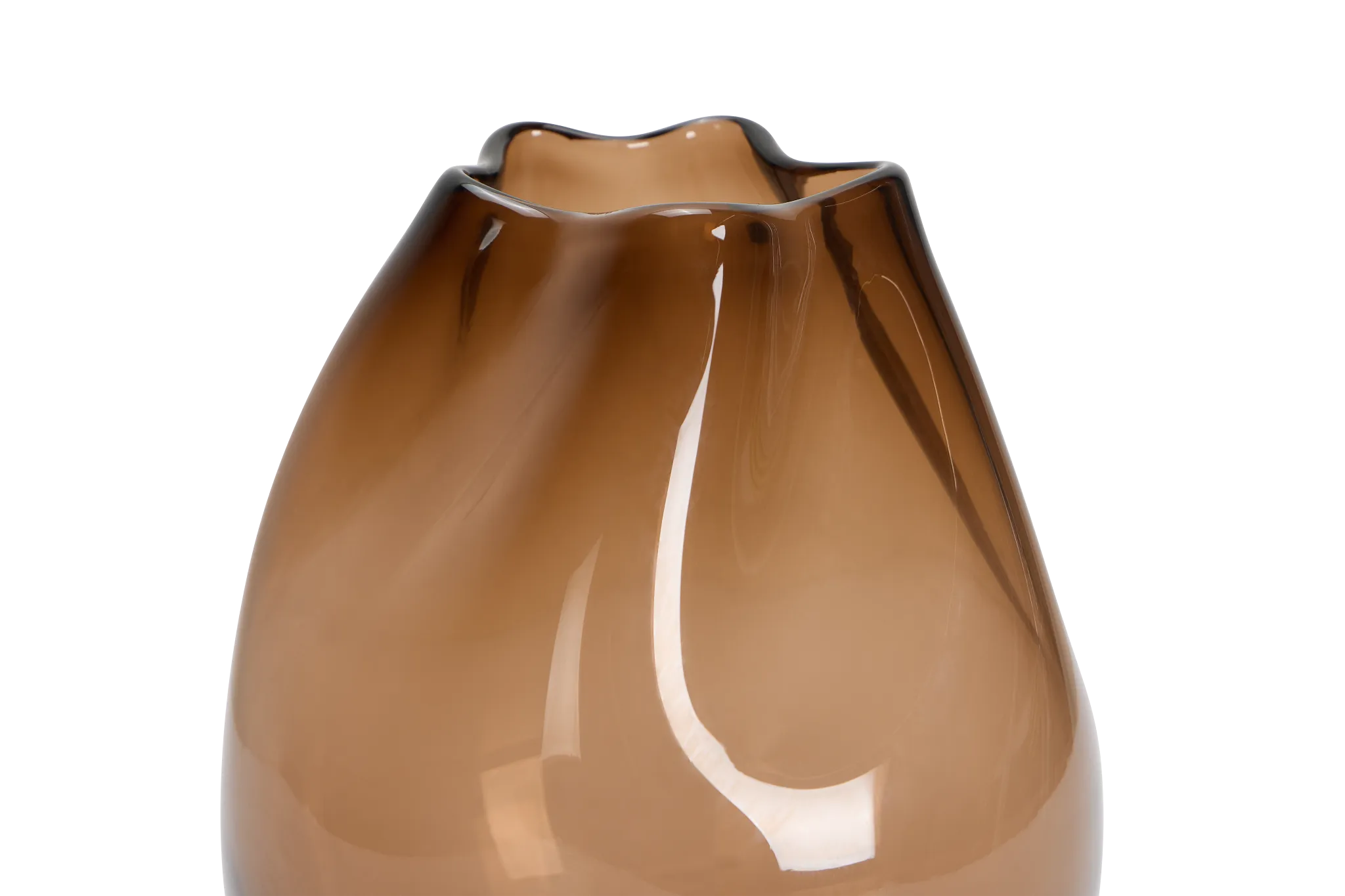 Atlas Medium Brown Vase