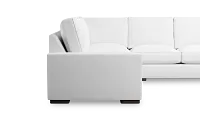 Edgewater Peyton White Small Two-arm Sectional