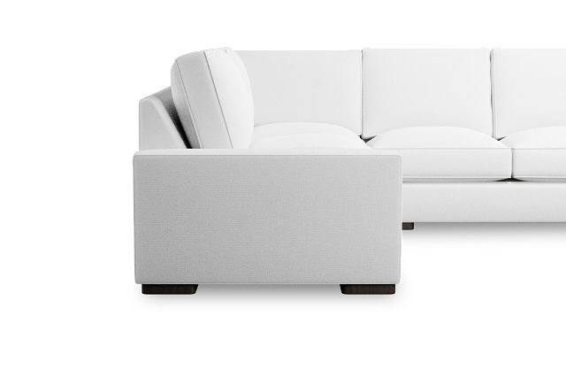 Edgewater Peyton White Small Two-arm Sectional