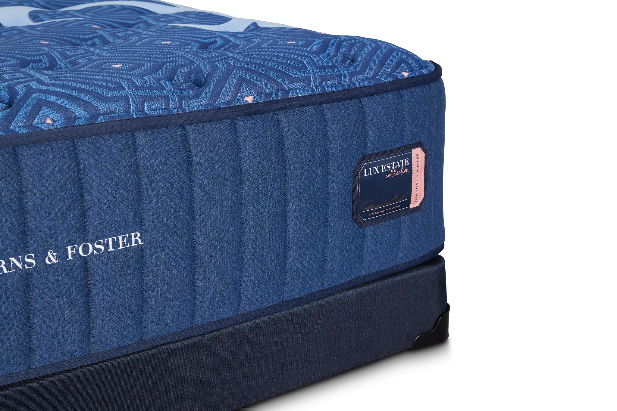 Stearns & Foster Lux Estate Medium Low-profile Mattress Set Stearns & Foster Lux Estate Medium Low-profile Mattress Set