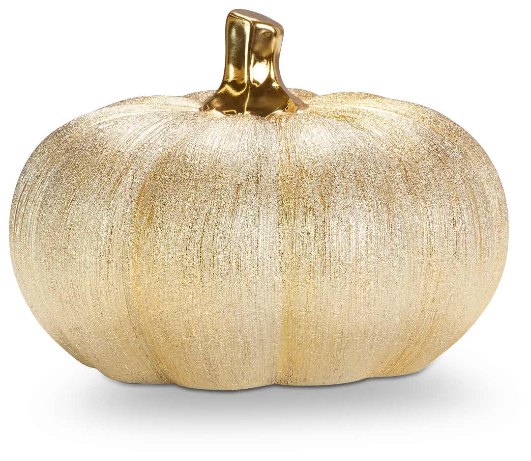 Pumpkin Gold Medium Tabletop Accessory Pumpkin Gold Medium Tabletop Accessory