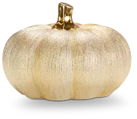 Pumpkin Gold Medium Tabletop Accessory