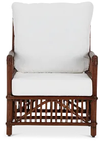 Kona Dark Tone Woven Accent Chair