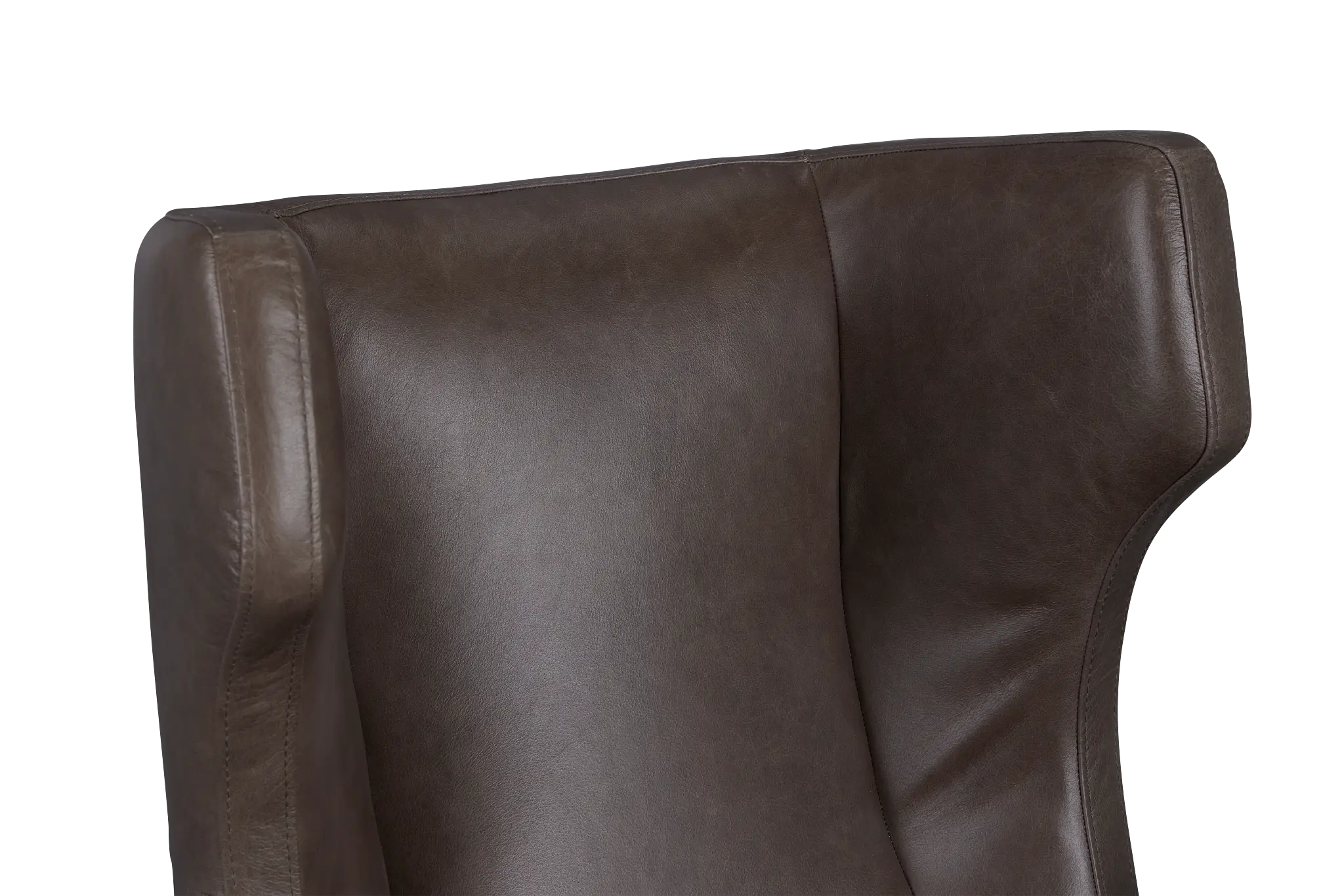 Penn Dark Gray Leather Swivel Accent Chair Penn Dark Gray Leather Swivel Accent Chair