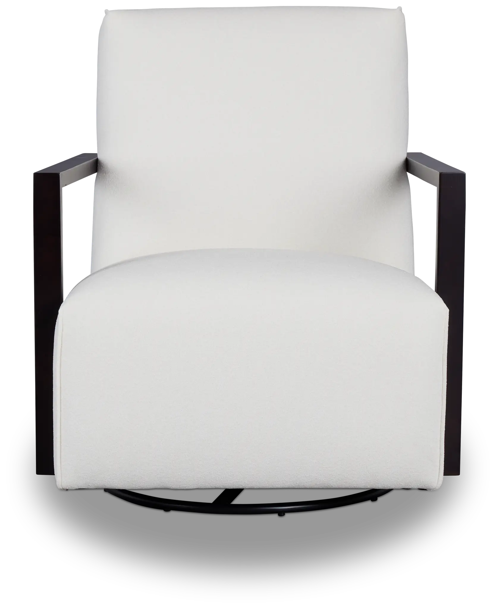 Lucas White Fabric Swivel Rocker Glider Lucas White Fabric Swivel Rocker Glider