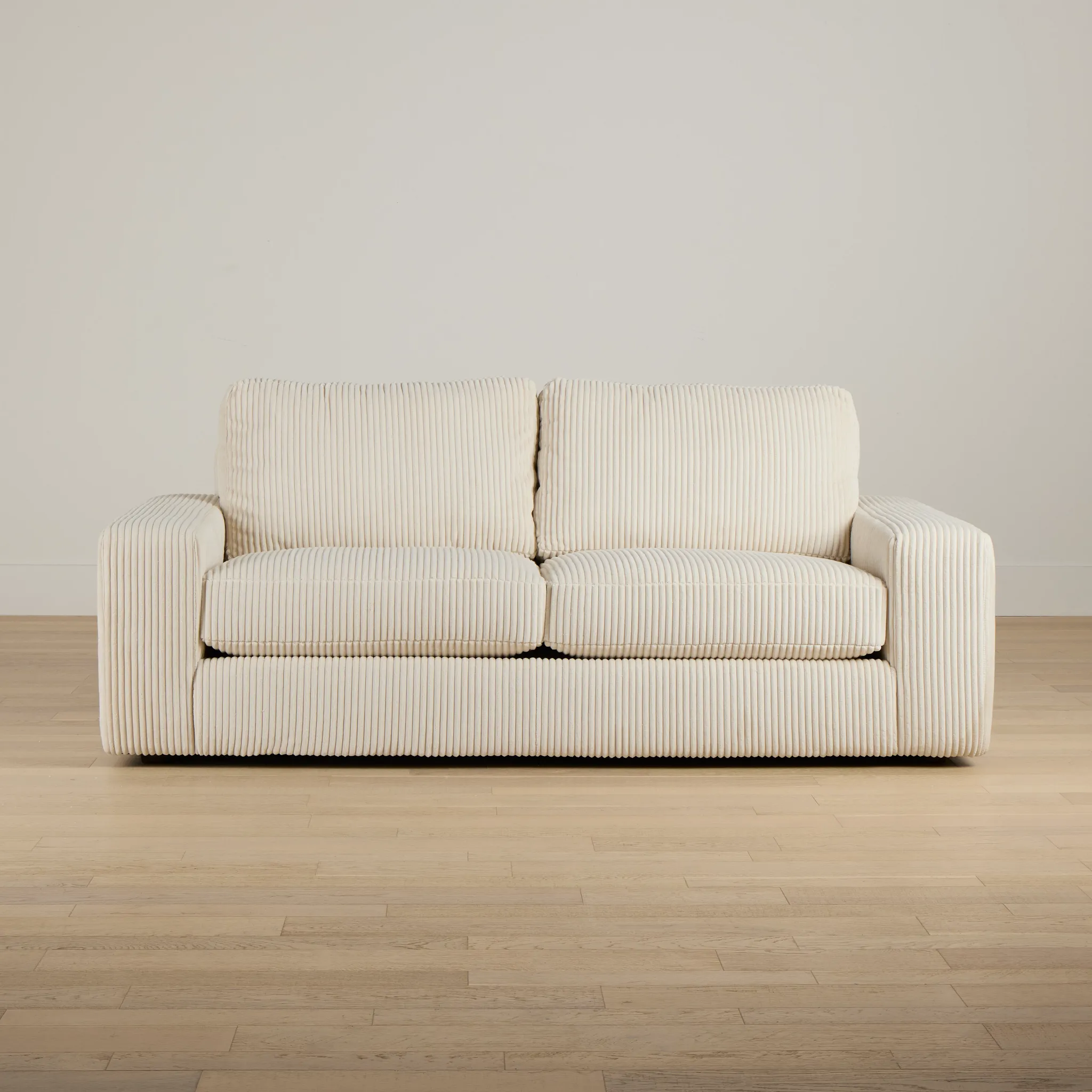Charlie Ivory Fabric Sofa