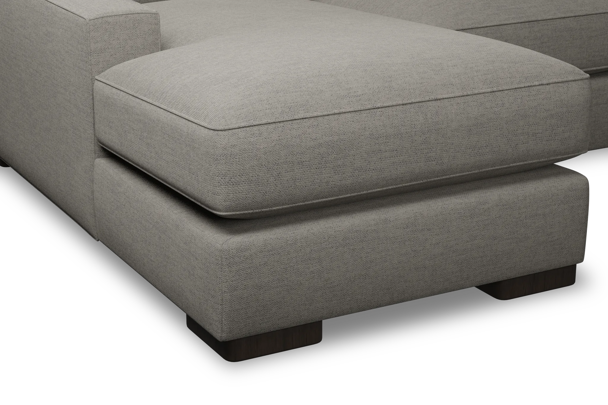 Edgewater Maguire Pewter Left Chaise Sectional