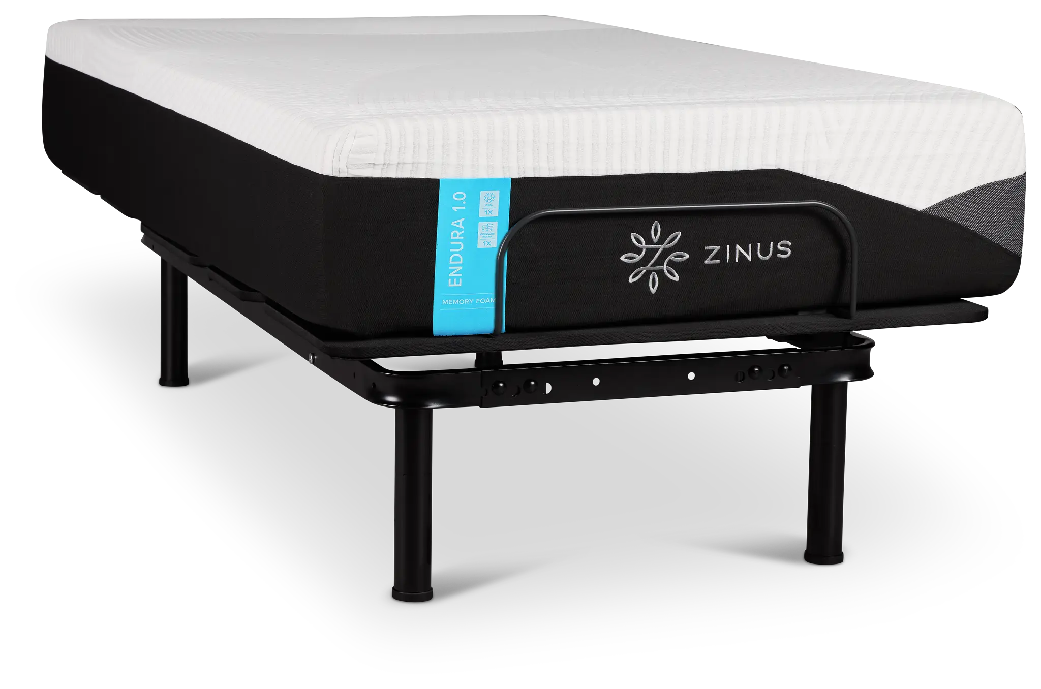 Zinus Endura 1.0 Firm Slat Adjustable Mattress Set Zinus Endura 1.0 Firm Slat Adjustable Mattress Set