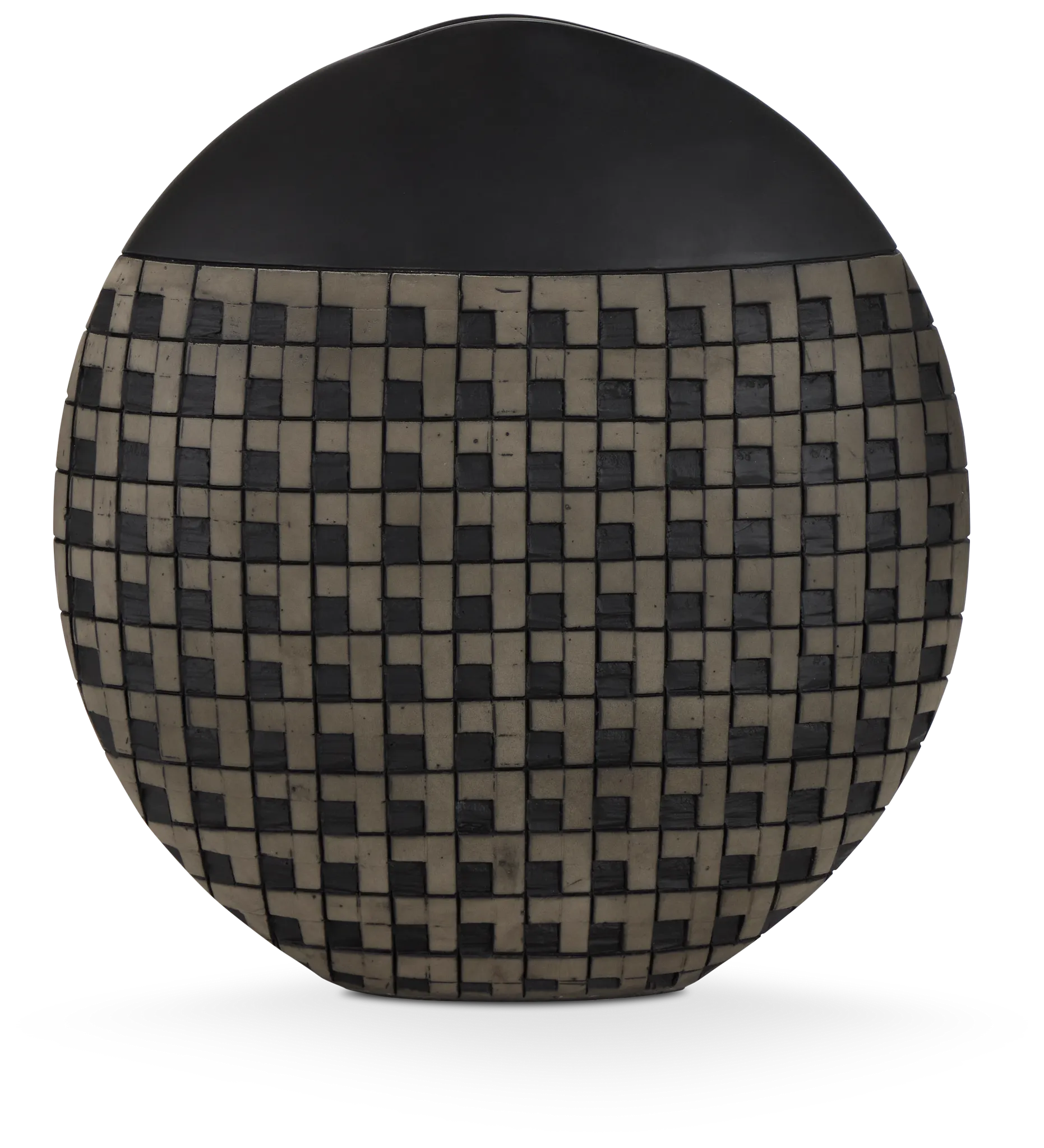 Zahara Gray Small Vase