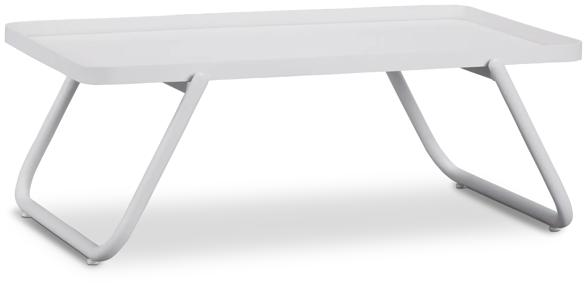 Tortuga White Rect End Table Tortuga White Rect End Table