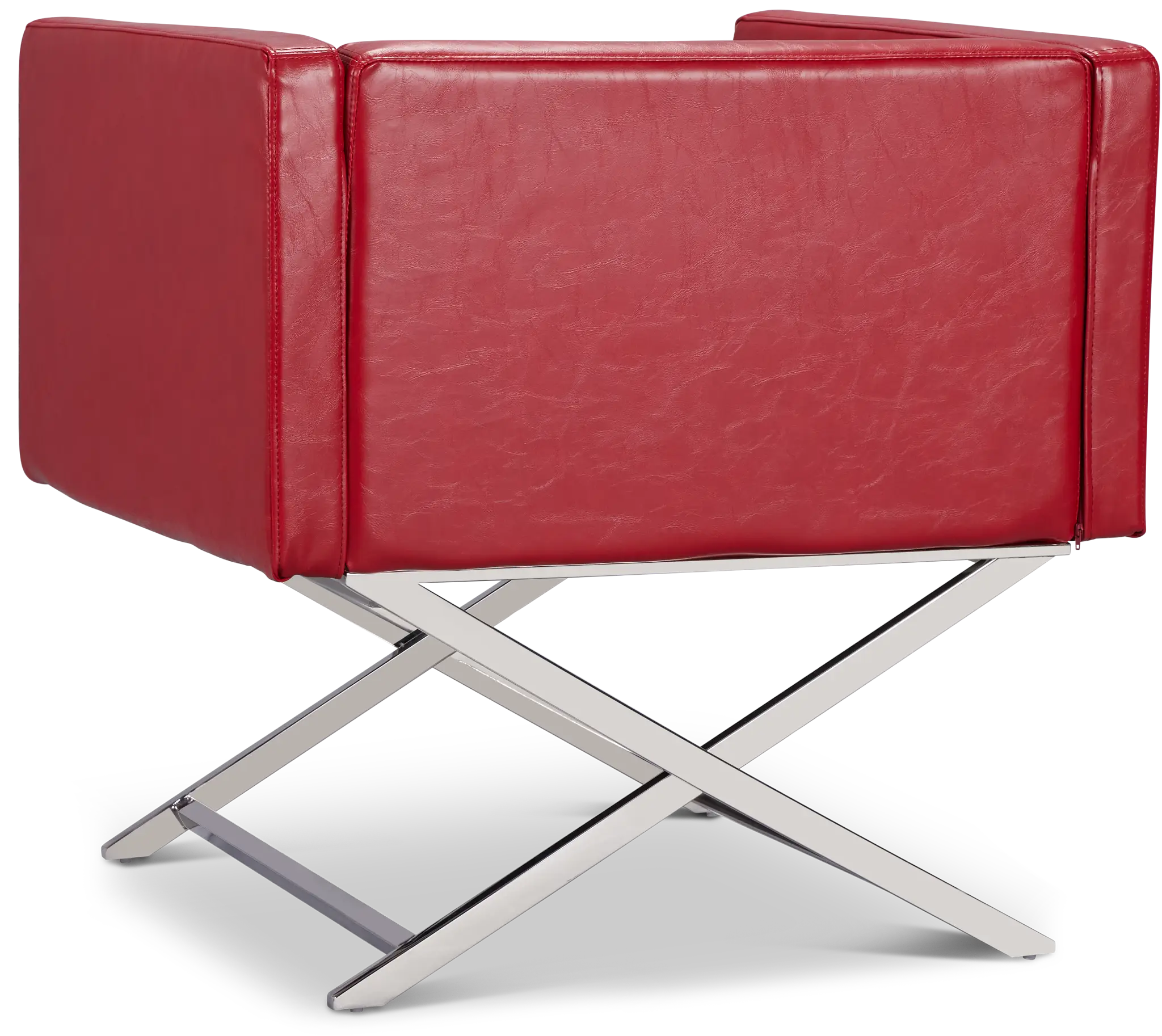 Leone Red Accent Chair Leone Red Accent Chair