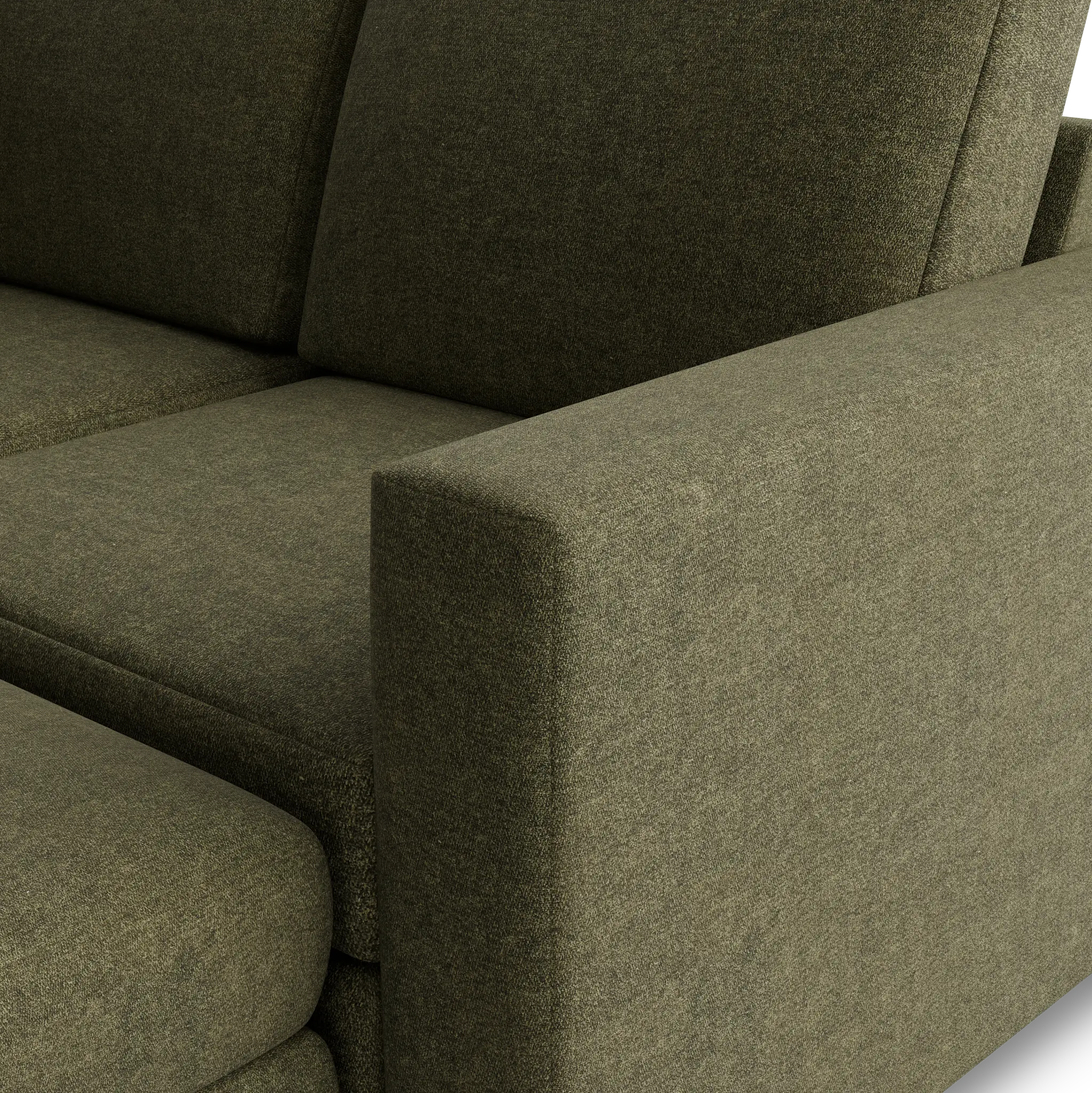 Citymod Green Fabric 8-piece Pit Sectional Citymod Green Fabric 8-piece Pit Sectional