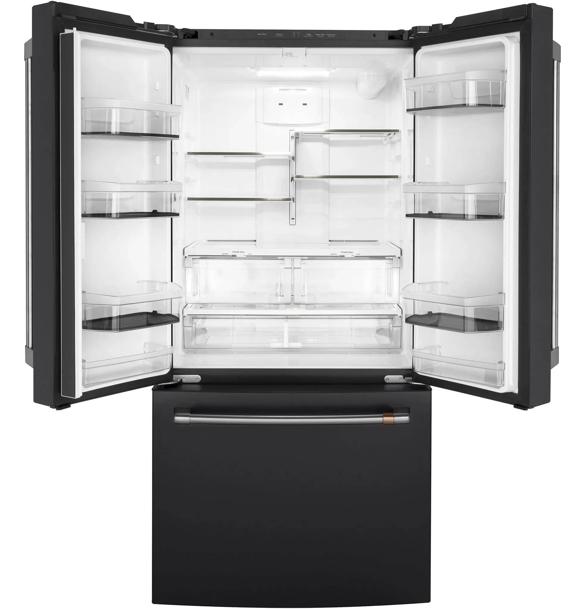 Cafe 19 Series Black Bottom Freezer Refrigerator