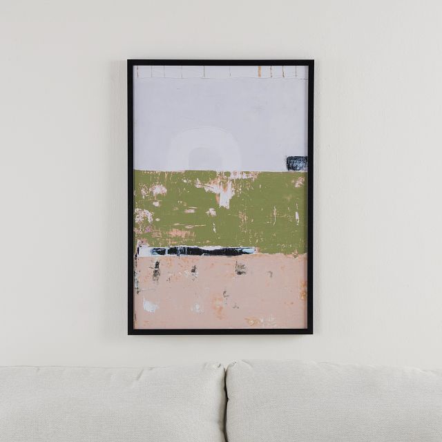 Yoka Green Framed Wall Art