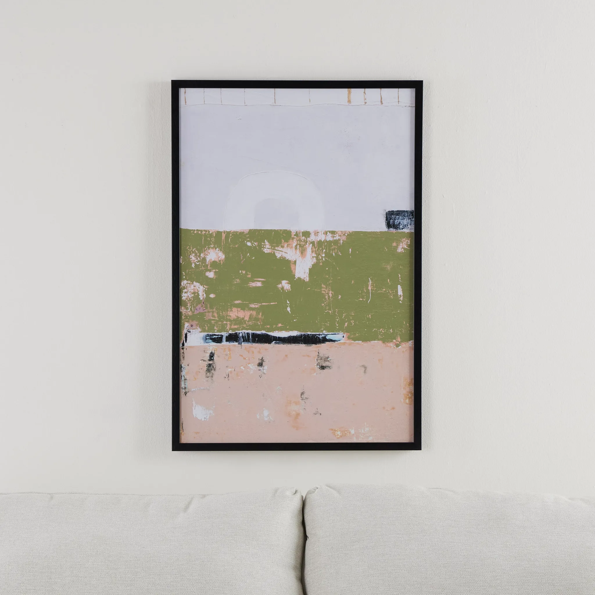 Yoka Green Framed Wall Art