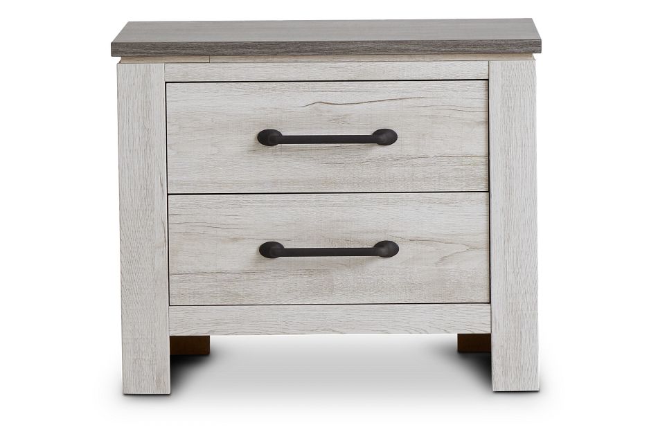 Blueridge TwoTone Nightstand, (1)