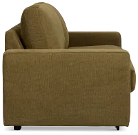 Carmen Green Fabric Innerspring Sleeper