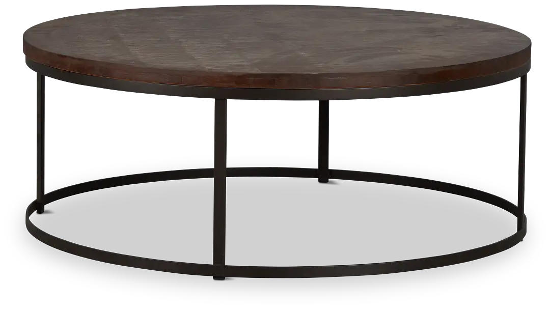 Bayfield Mid Tone Round Coffee Table Bayfield Mid Tone Round Coffee Table
